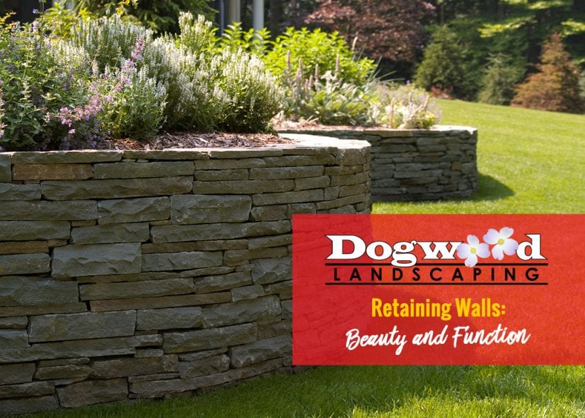 Crownsville Retaining Wall and Garden Wall Construction